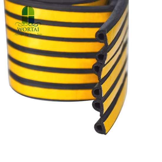 EPDM Rubber Sponge Self Adhesive Foam Weatherstrip Seal